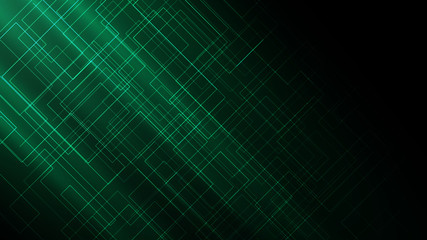 Poster - green futuristic abstract connection technology background,speed connection communication technology