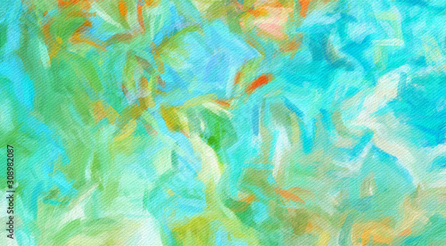Abstract watercolor texture background. Oil painting style. Good for banner, ...
