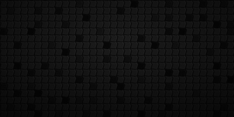 abstract tiled background of polygons fitted to each other, in black colors