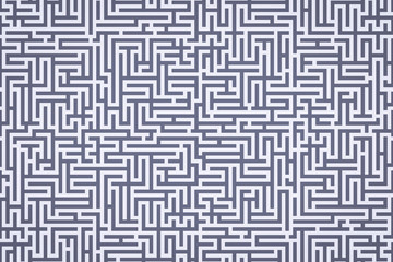 Square grid. Maze. Striped geomitrical background. Stylish monochrome trellis. Sacred geometry background. 