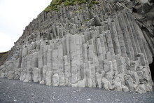 Halsanefshellir Sea Caves (basalt Columns) Near Reynisfjara, Iceland