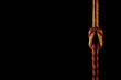 knots climbing sailing rope cross knot