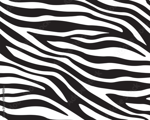 Plakaty zebra   pelna-bezszwowa-tapeta-na-wzor-skory-zwierzecej-w-paski-zebry-i-tygrysa-czarno-bialy-wzor