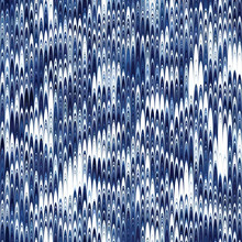 Indigo Combed Hand Marbled Paper Texture. Seamless Repeat Vector Pattern Swatch.