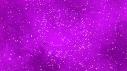 Wall Mural - abstract christmas purple looped background with snow and fireworks