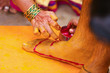 © Niks Ads - Indian Traditional Wedding: haldi ceremony