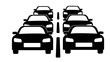 © meredesign - A traffic jam on the road during rush hour
