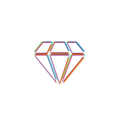 Canvas Print - Diamond -  App Icon