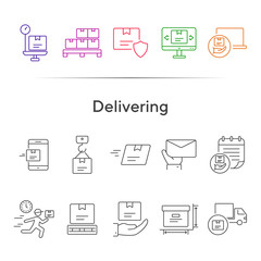 Poster - Delivering icons