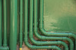 PVC conduit pipe, tube wiring.