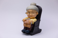 Granny Ceramic Doll