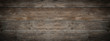 © Corri Seizinger - old brown rustic dark weathered wooden texture - wood background panorama banner long