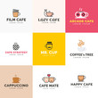 © Vectors Point - Cappuccino Flat Logo Vectors Pack