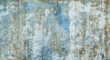 Leinwandbild Motiv Painted in blue metal rusted background. Metal rust texture. Erosion metal. Scratched and dirty texture on outdoor rusted metal wall.