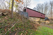 Kurtz Mill Covered Bridge Spanning Mill Creek in Lancaster County, Pennsylvania