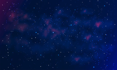 Wall Mural - galaxy with star. abstract background.