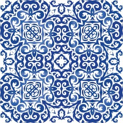  Antique portuguese azulejo ceramic.