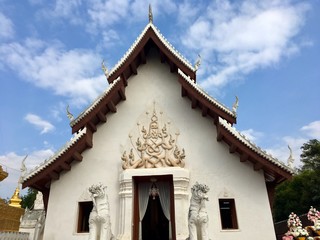 the monastery of phra that chae haeng temple in nan province, northern of thailand