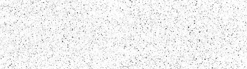 Chaotic black star bokeh on a isolated white background. falling blurry bokeh snow overlay, starry sky. black spots on white background, black drops and spots. abstraction.