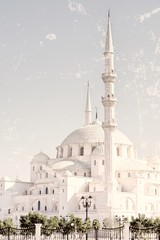 Wall Mural - mosque in fuhairah