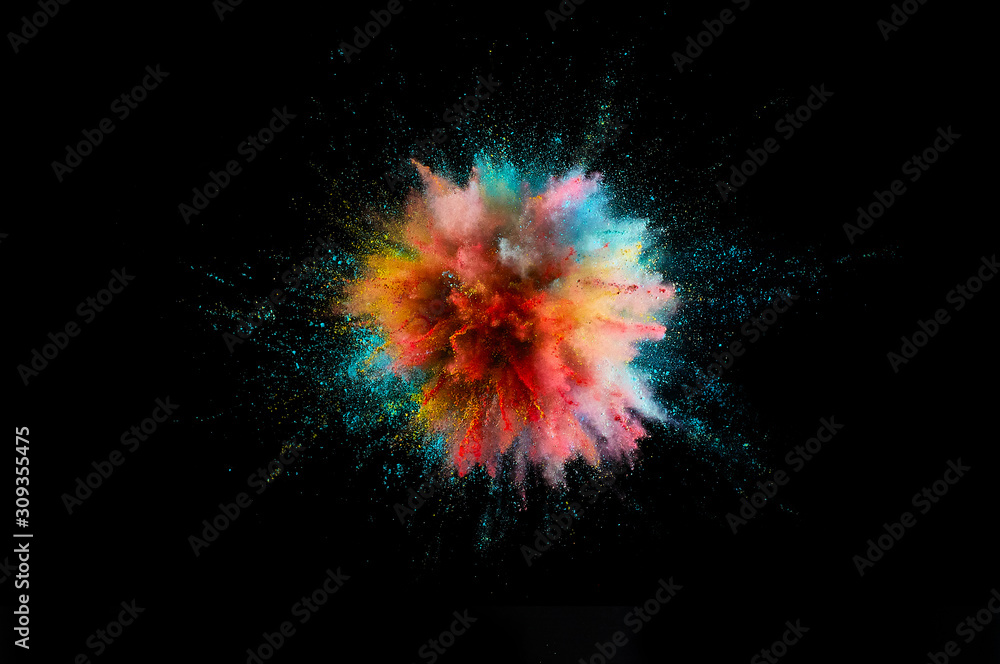 holi dust explosion