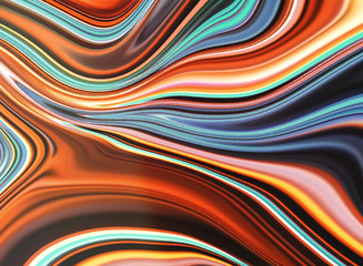 Wall Mural - holographic abstract concept