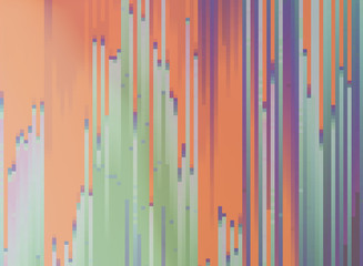 Wall Mural - pixels retro concept texture
