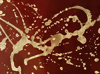Wall Mural - splatter paint background