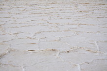 Badwater Basin Panoramic View In Death Valley National Park Is The Lowest Point In North America