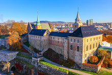 Military Building And Part Of The Akershus Castle And Fortress Complex, Oslo, Norway