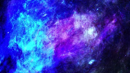 Wall Mural - Animation view to travelling across the universe in moving
