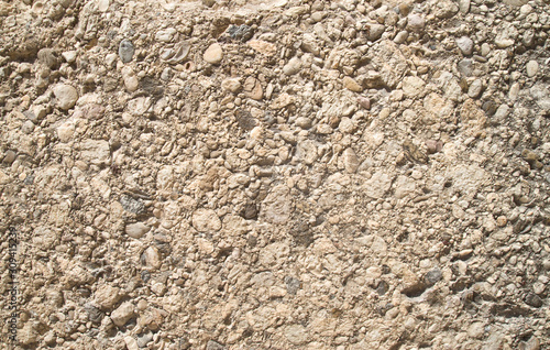 Fotomural Colorful conglomerate rock closeup