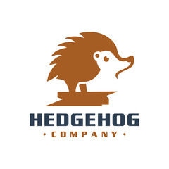 Poster - Canada hedgehog animal logo design