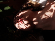 A Beautiful Portrait Of A Woman In A Shodow