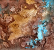 © Liliya Rodnikova/Stocksy - Watercolor stylish brown and blue texture
