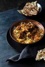 Biryani Curry With Indian Style Bread