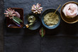 © Nadine Greeff/Stocksy - Natural beauty products and essential oils