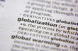 Word or phrase Globalization in a dictionary.