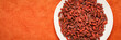 © MarekPhotoDesign.com - dried goji berries on a white plate
