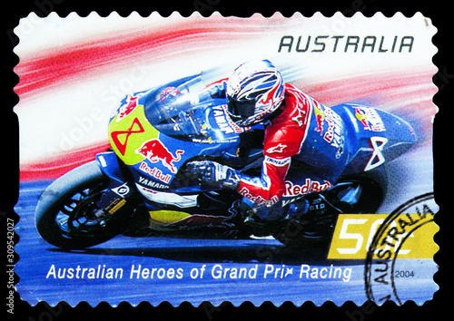 Photographie Garry McCoy, Australian Heroes of Grand Prix Motorcycle Racing serie, circa 2004