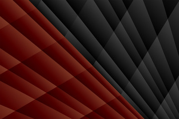 Wall Mural - Red and Black luxury abstract background texture, illustration vector.