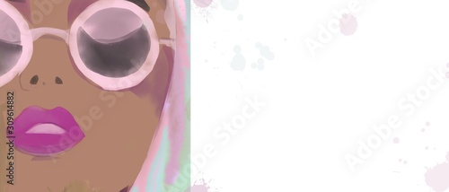 Fashion banner wide