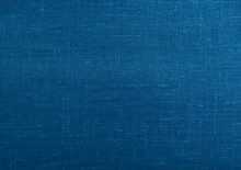 Classic Blue Fabric Blank Canvas, Cotton Or Linen Texture, 2020 Fabric Trendy Color Swatch For Clothes, Interior.
