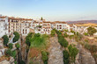 historic, landscape, canyon, tourists, ronda spain, ronda malaga, ronda, malaga, spain, town, city, architecture, europe, village, view, panoramic, travel, cliff, tourism, nature, sky, houses, citysca