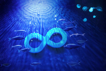 concept of devops, software delivery automation through collaboration and communication between soft