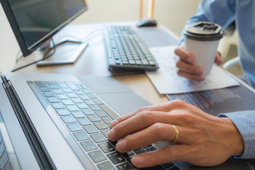 Wall Mural - programmers working in programming programmer, developer and coding technology website design, cyber