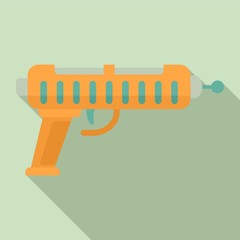 Wall Mural - Retro blaster icon. Flat illustration of retro blaster vector icon for web design