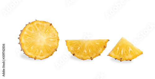 Plakat Ananas  smakowite-trojkaty