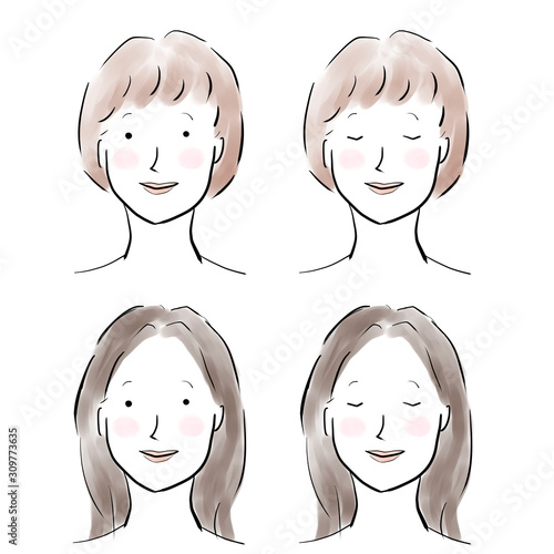 女性の正面顔 セット Buy This Stock Illustration And Explore Similar Illustrations At Adobe Stock Adobe Stock 女性の正面顔 セット Buy This Stock Illustration And Explore Similar Illustrations At Adobe Stock Adobe Stock