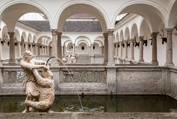 Fischkalter (Fish tanks) of Kremsmünster Abbey, Kremsmunster, Upper Austria